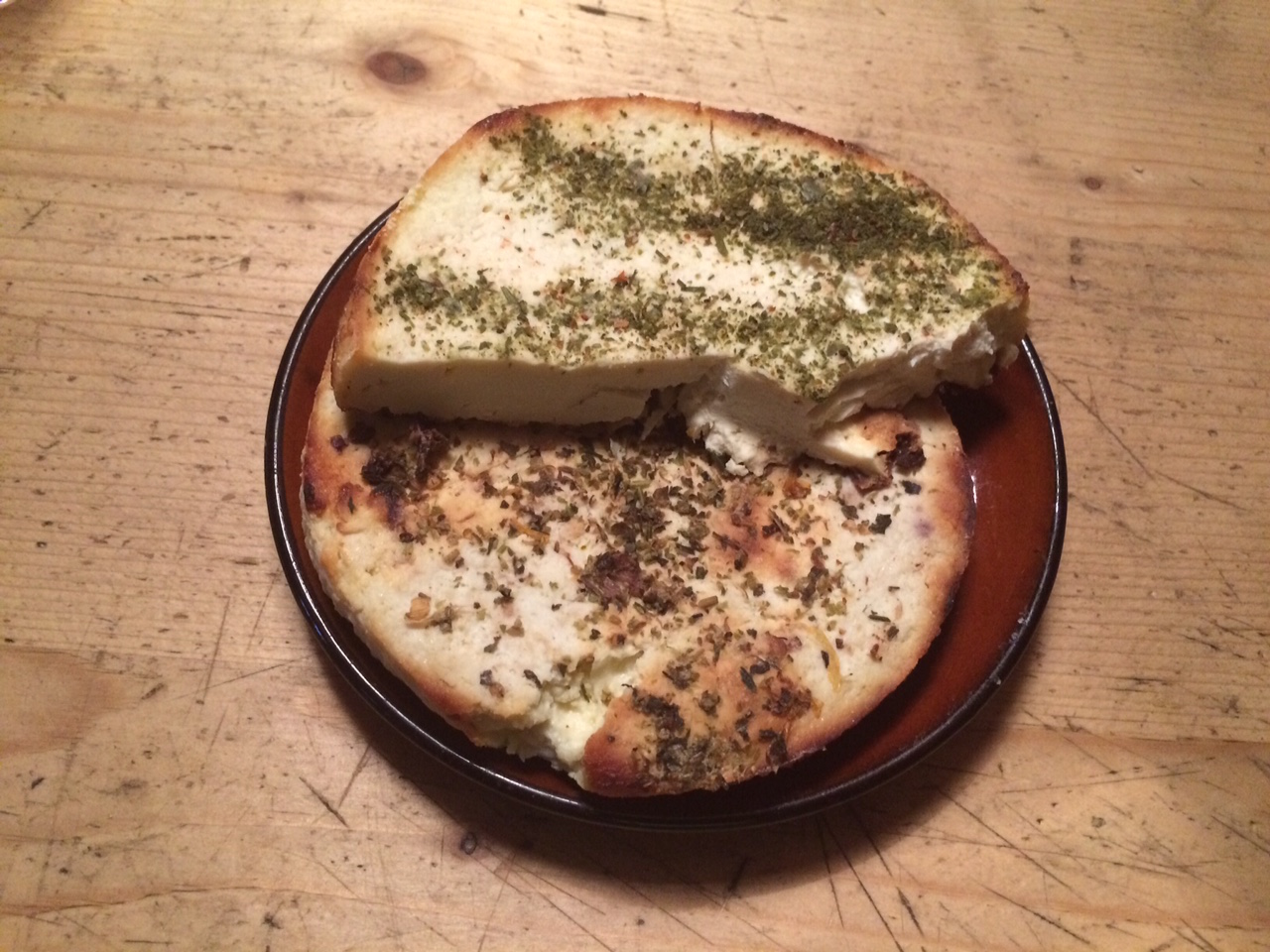 Unsere Eigenkreation - Ziger gebacken